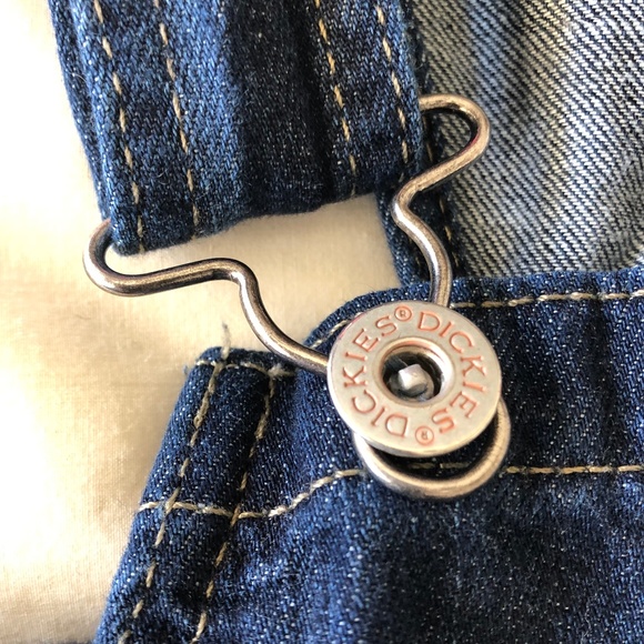 Denim Blue Women's Jean Overalls - Picture 5 of 8